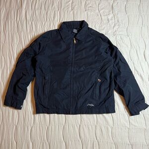 Vintage Oakley Software Women Black Zip Jacket Size Small Mid-Length Y2K Rare